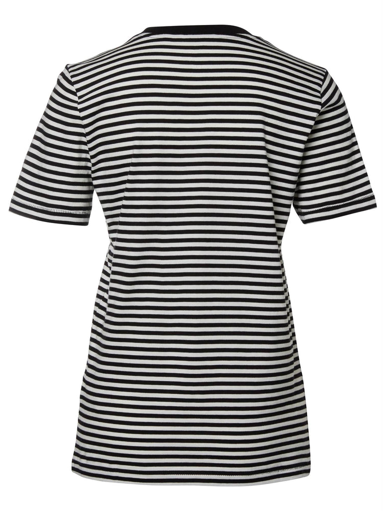 SLFmy perfect SS Tee box cut-stri b noos-T-shirt-Selected Femme-Aandahls