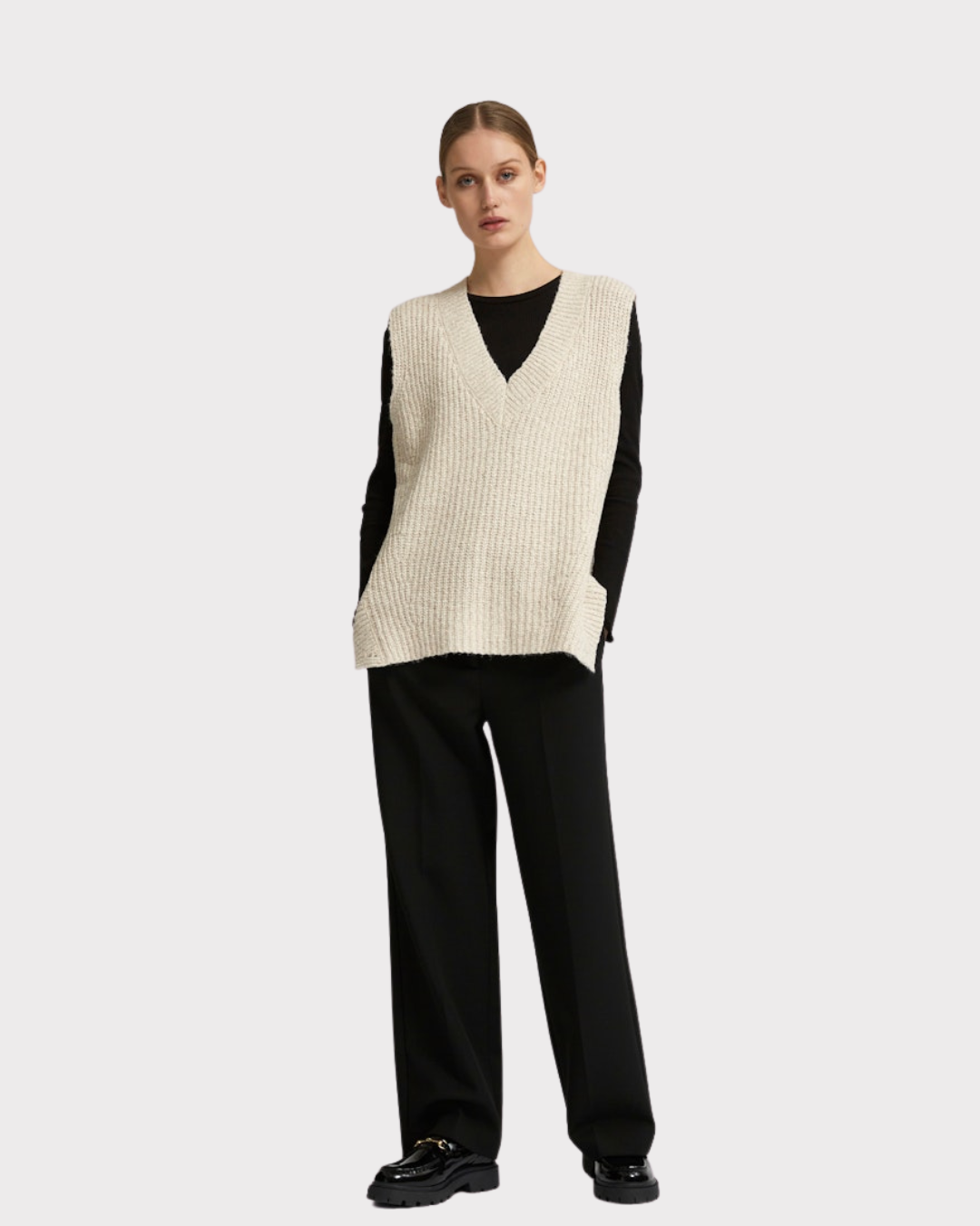 SLFrita MW WIDE PANT FD NOOS-Bukser-Selected Femme-Aandahls