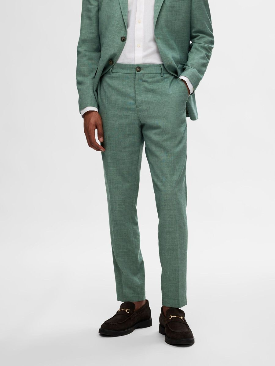 SLIM OASIS LINEN PANTS-Bukser-Selected Homme-Aandahls