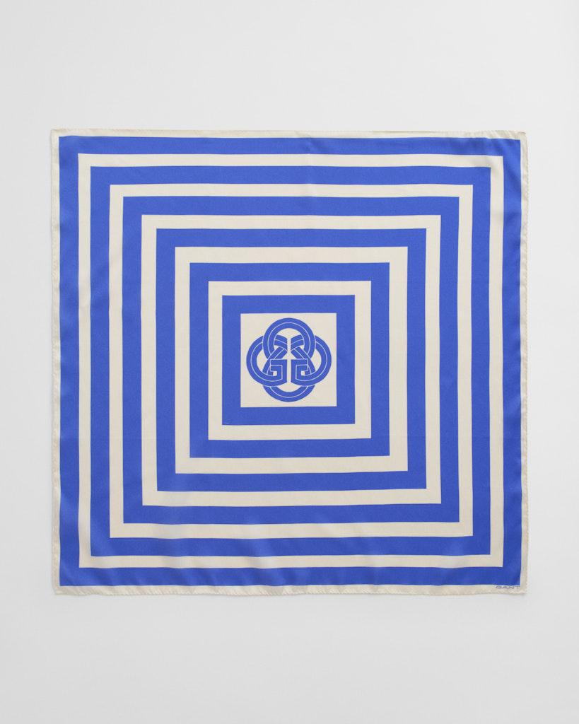 STRIPE PRINT SILK SCARF-Skjerf-Gant-Aandahls