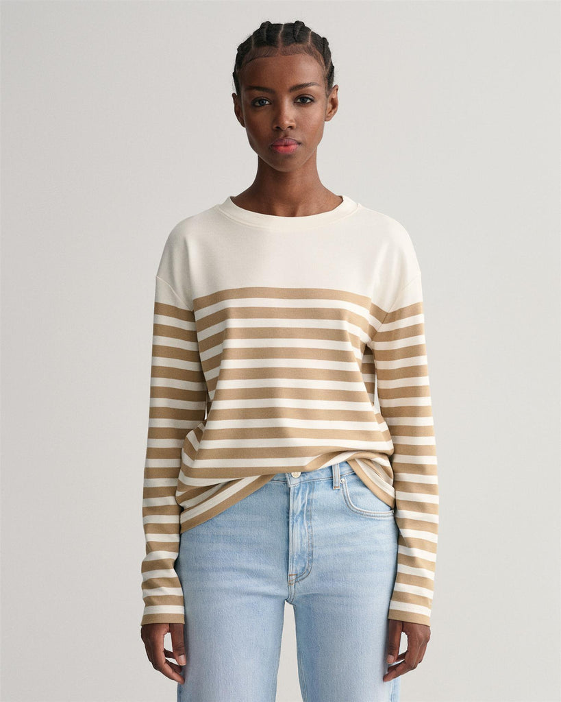 STRIPED LS T-SHIRT-T-shirt-Gant-Aandahls