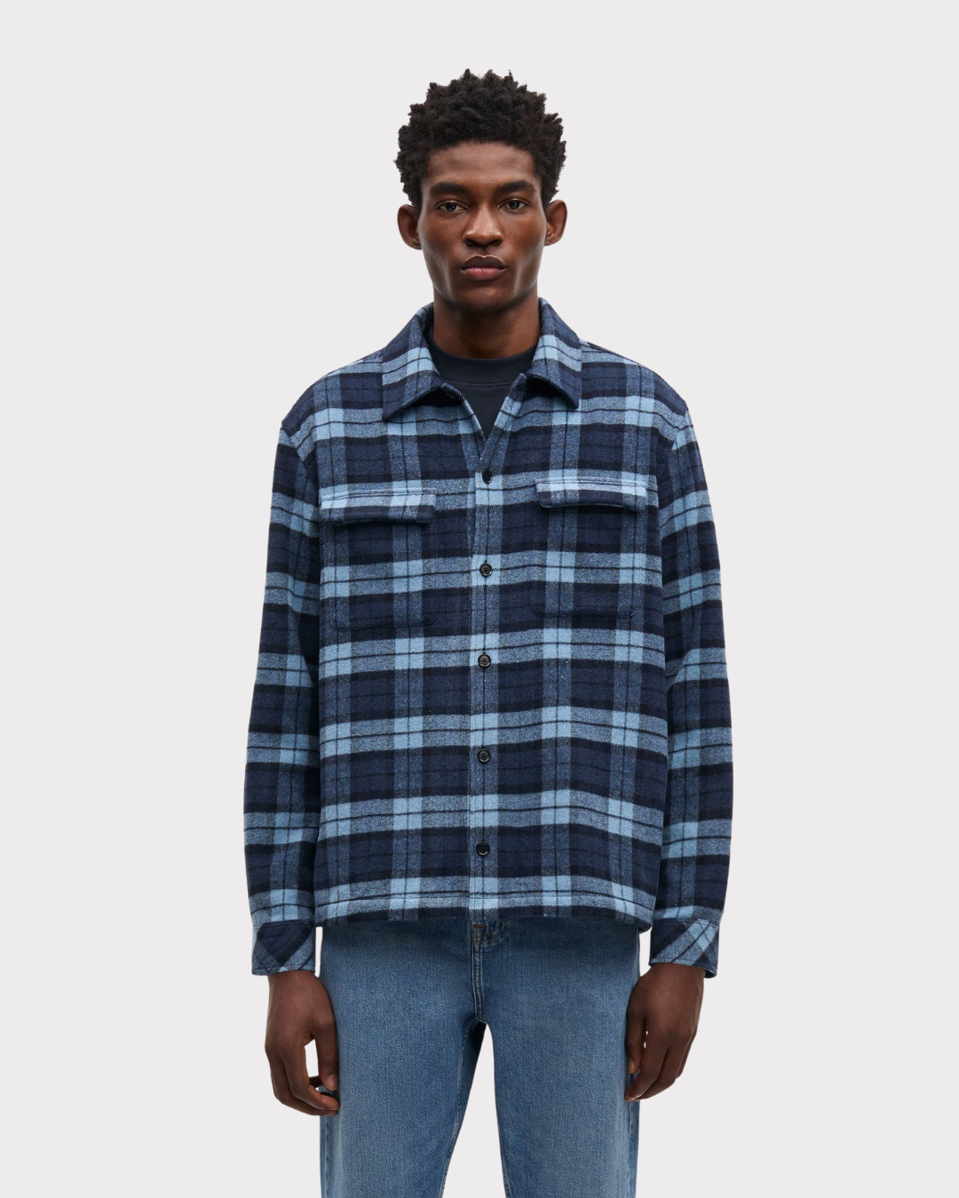 Sacastor X H Overshirt-Skjorte-Samsøe og Samsøe-Aandahls