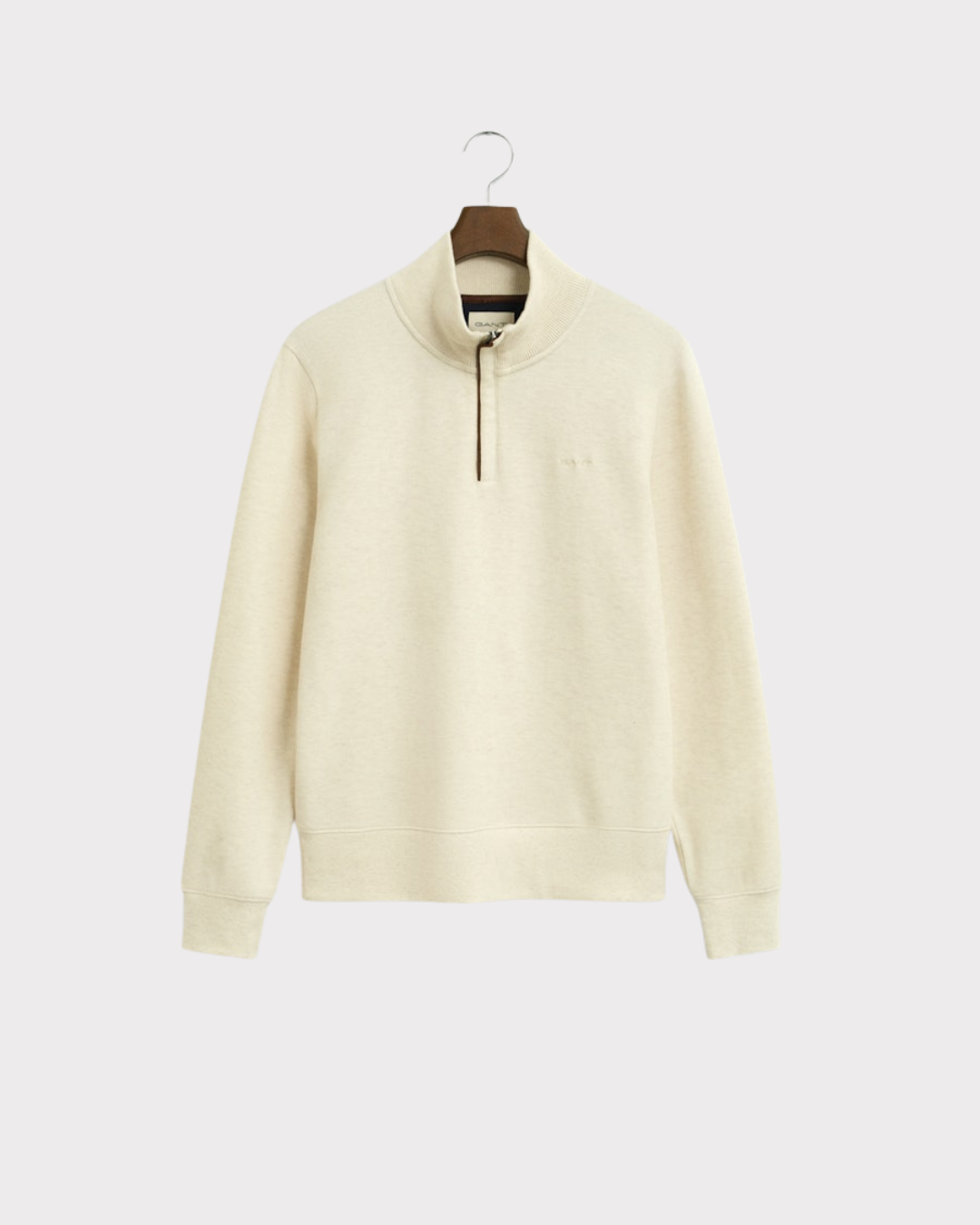 Sacker Rib Half Zip-T-shirt-Gant-Aandahls