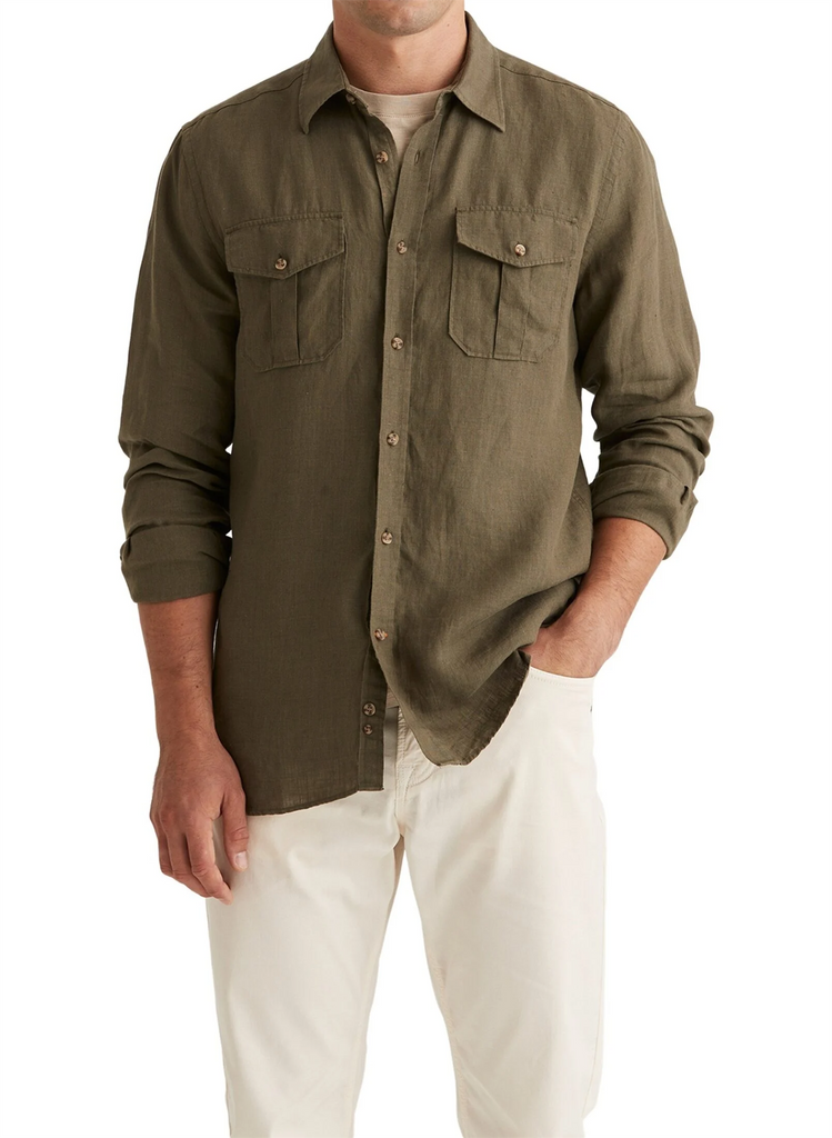 Safari Linen Shirt-Skjorter-Morris-Aandahls