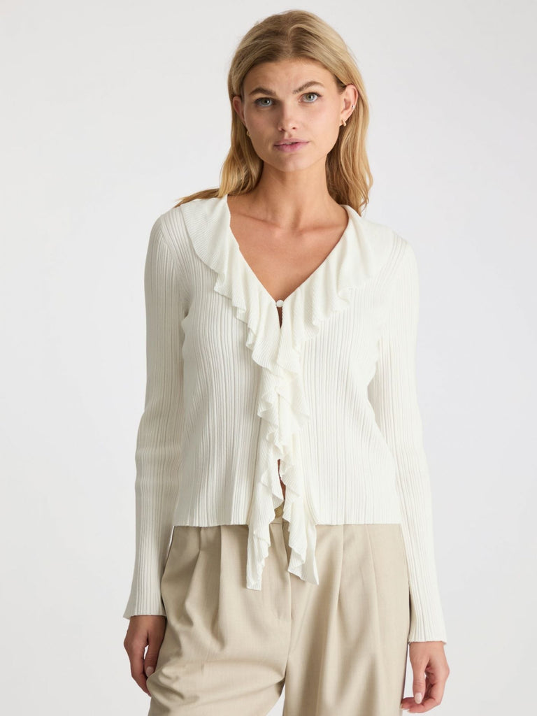 Sahni Knit Blouse-Topp-Neo Noir-Aandahls