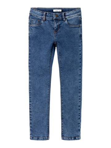 Salli slim fleece jeans 6427-AN O-Jeans-Name it-Aandahls