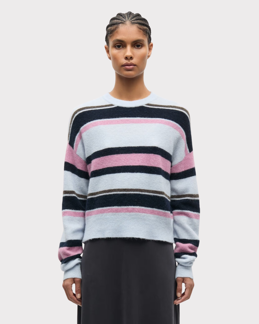 Sanoura Crewneck 15556-Genser-Samsøe Samsøe-Aandahls