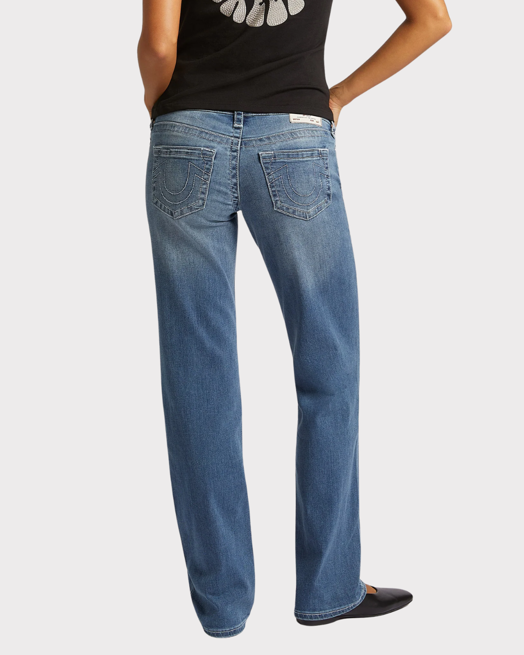 Sarah Low Rise Straight-Jeans-True Religion-Aandahls