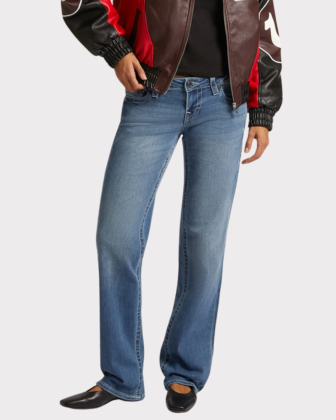 Sarah Low Rise Straight-Jeans-True Religion-Aandahls