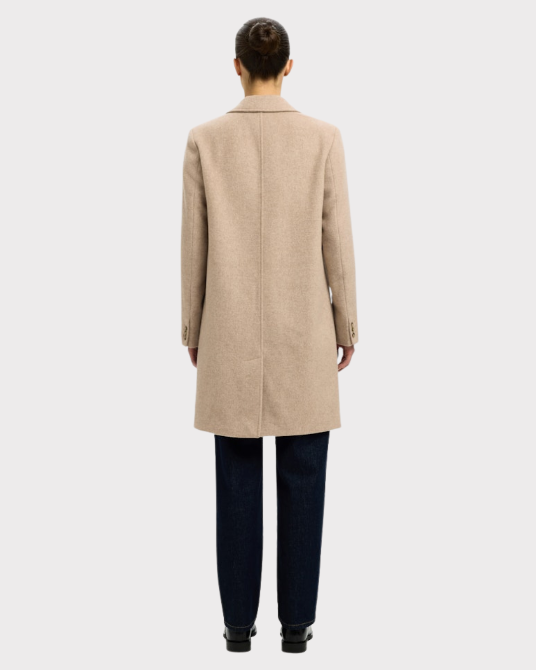 Sasja Wool Blend Coat-Yttertøy-Selected Femme-Aandahls