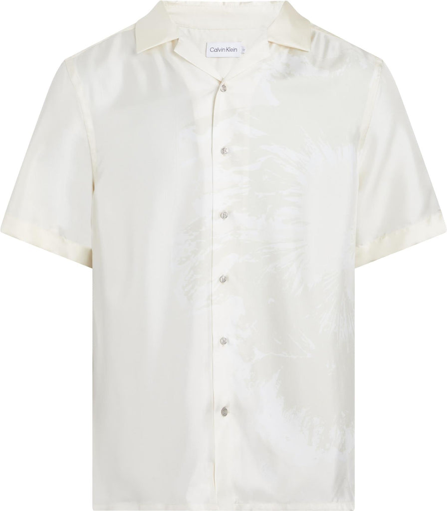 Satin Silk Flower Shirt-Skjorte-Calvin Klein-Aandahls