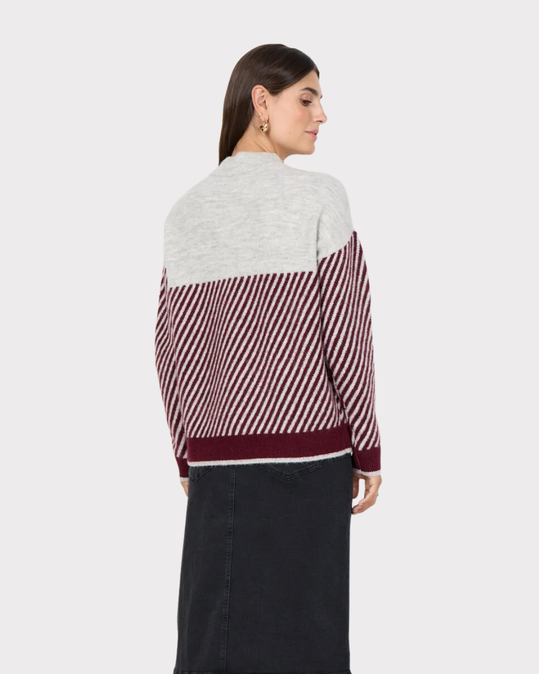 Sc-Nessie Stripe 71-Genser-Soyaconcept-Aandahls