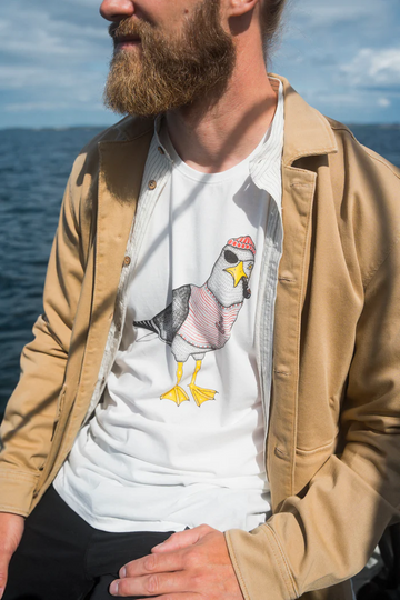 Seaborn Seagull t-shirt-T-shirt-Lakor-Aandahls