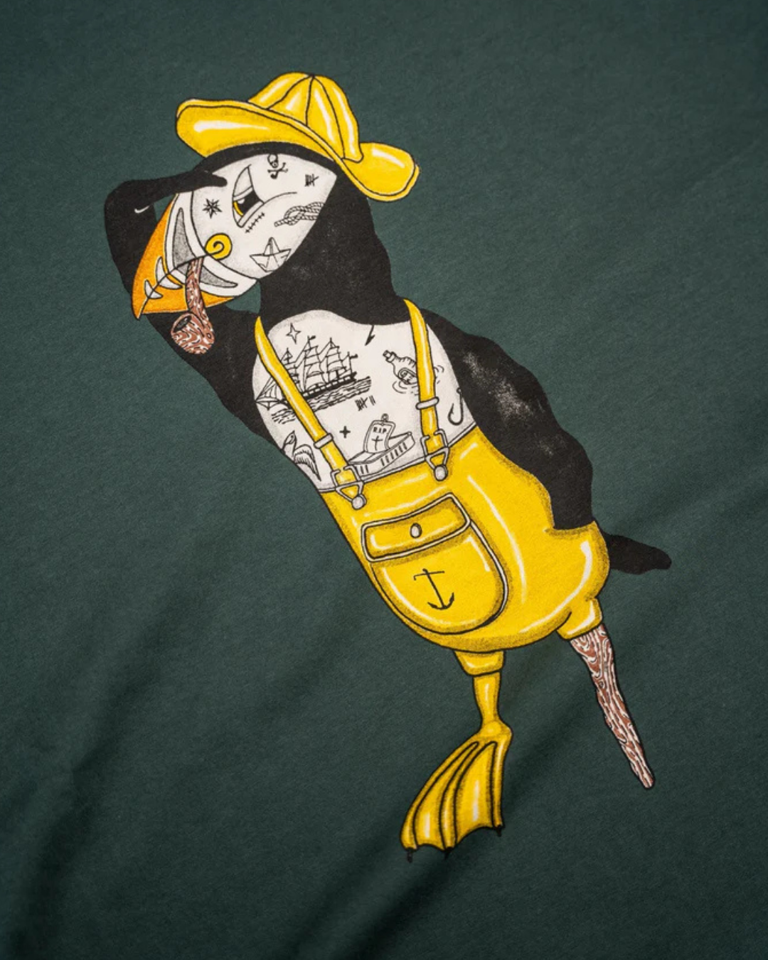 Seaparrot Seaman t-shirt-T-shirt-Lakor-Aandahls