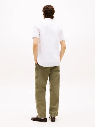 Seersucker solid shirt-Skjorte-Tommy Hilfiger-Aandahls