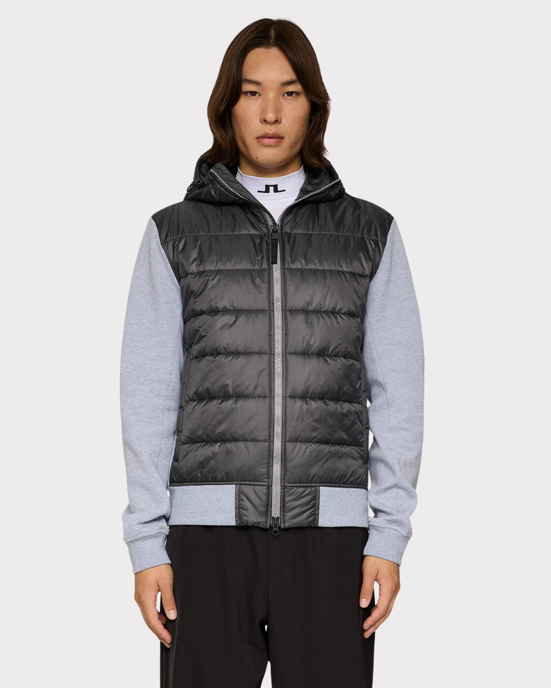 Seth Hybrid Zip Hood-Yttertøy-J.Lindeberg-Aandahls