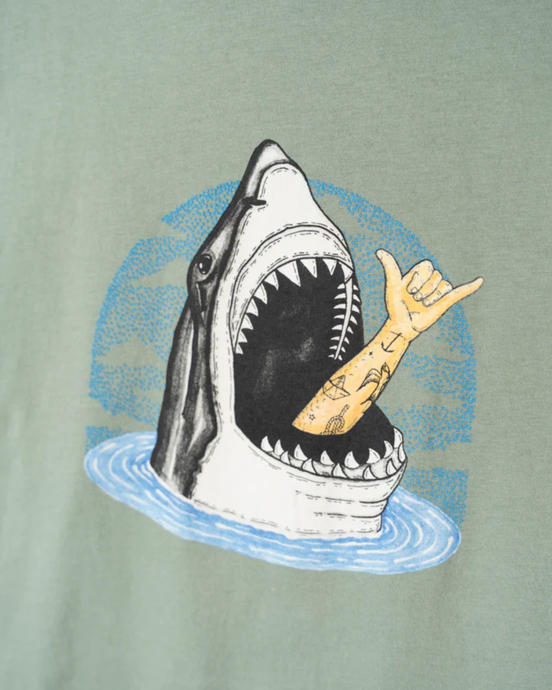 Shark Shaka T-shirt-T-shirt-Lakor-Aandahls