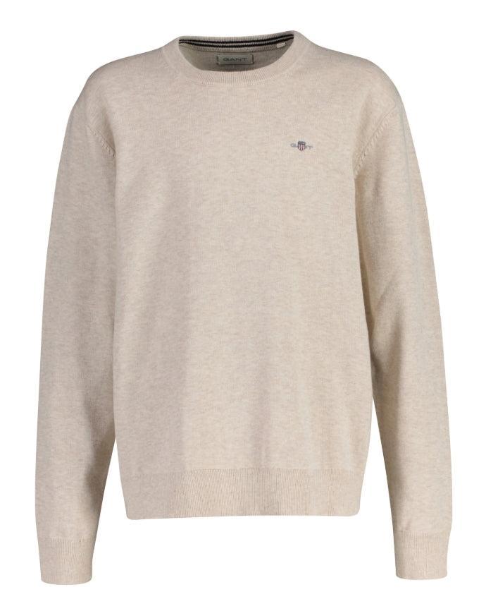 Shield Classic Cotton C-neck-Genser-Gant-Aandahls