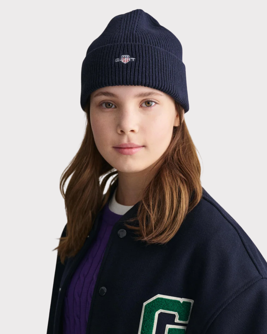 Shield Cotton Beanie-Hodeplagg-Gant-Aandahls