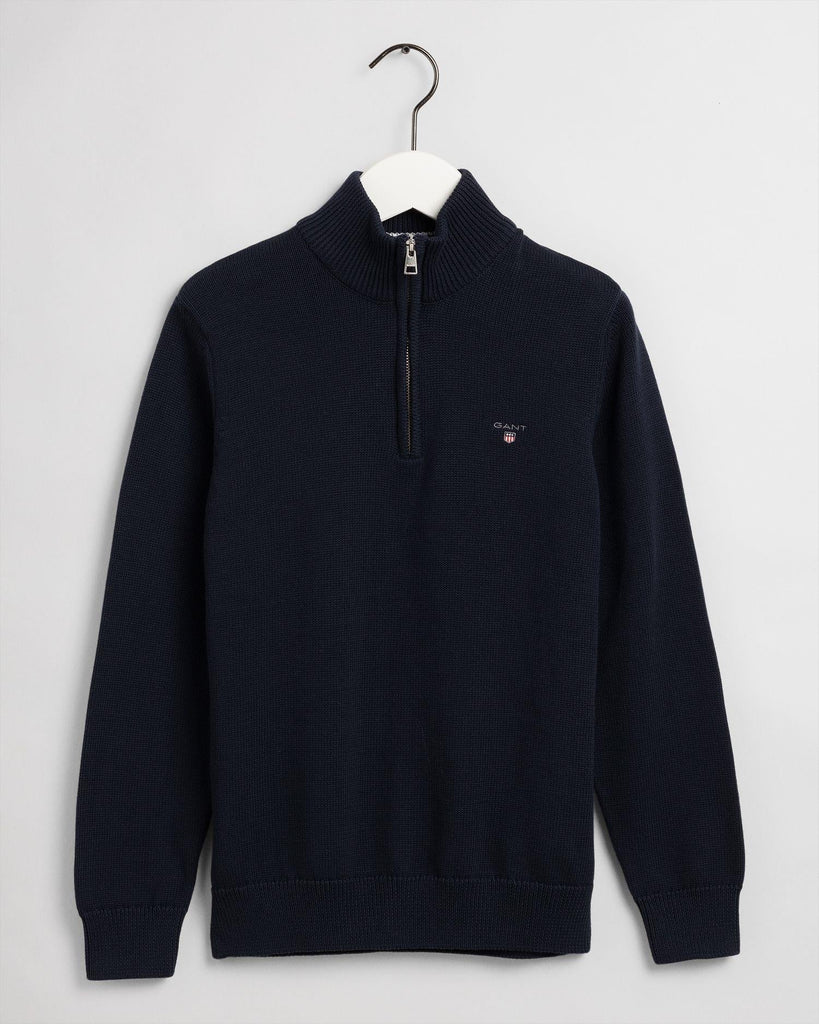 Shield cotton half Zip-Genser-Gant-Aandahls