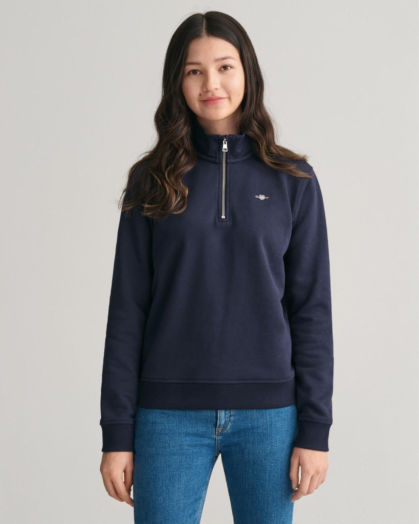 Shield half zip sweat-Genser-Gant-Aandahls