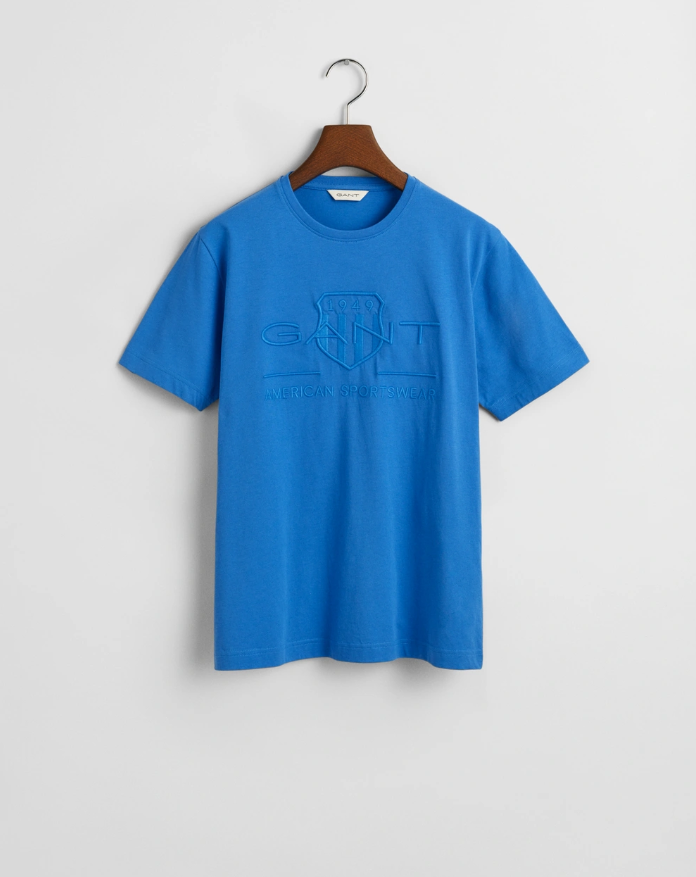 Shield ss t-shirt-T-shirt-Gant-Aandahls