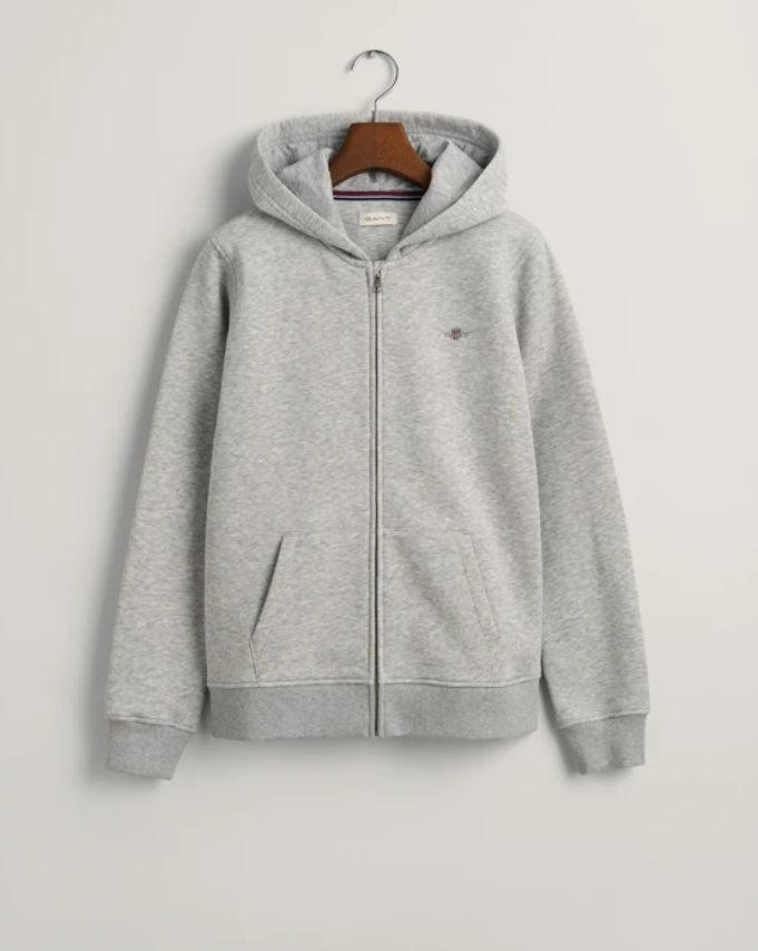 Shield zip hoodie-Genser-Gant-Aandahls