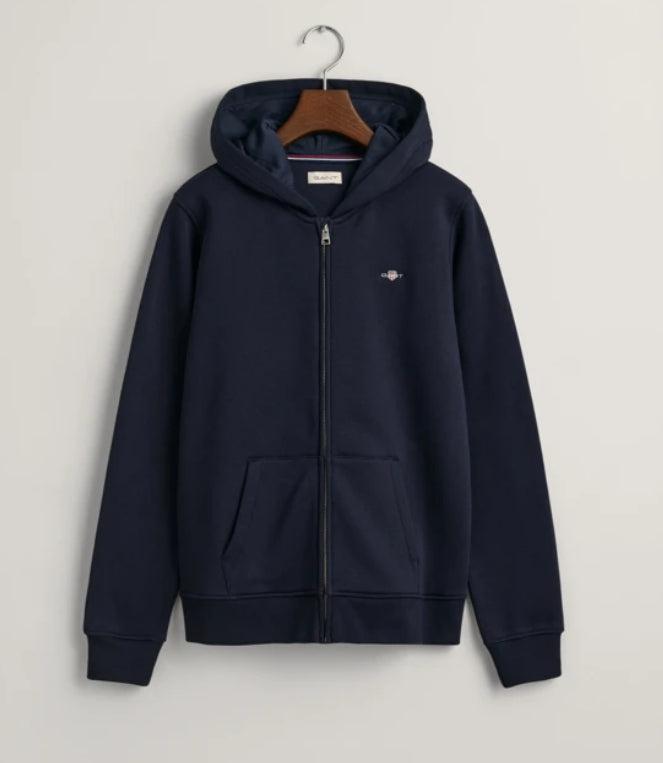 Shield zip hoodie-Genser-Gant-Aandahls