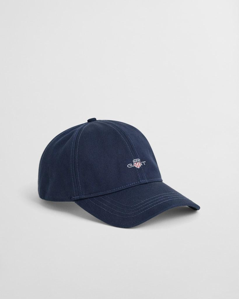 Shiled cotton twill cap-Hodeplagg-Gant-Aandahls