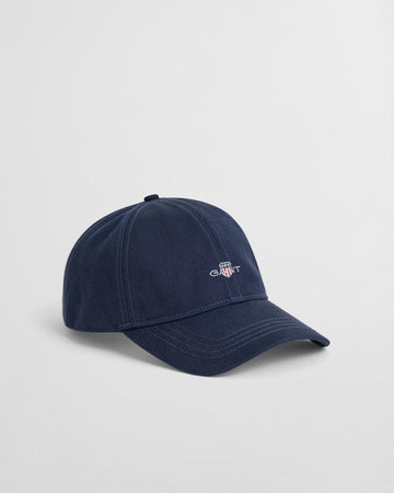 Shiled cotton twill cap-Hodeplagg-Gant-Aandahls