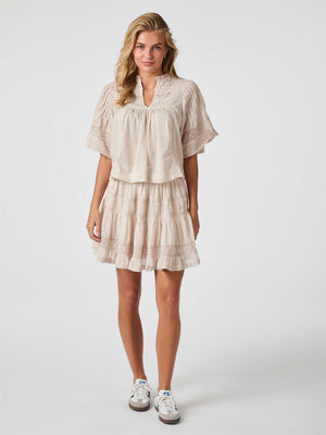 Siama voile blouse-Bluser-Neo Noir-Aandahls