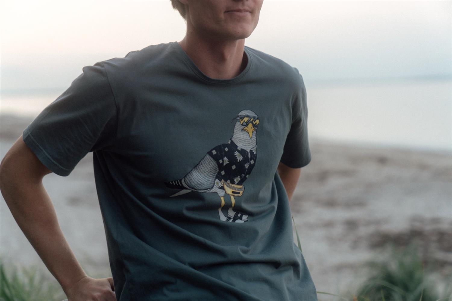 Sightseer Seagull t-shirt-T-shirt-Lakor-Aandahls