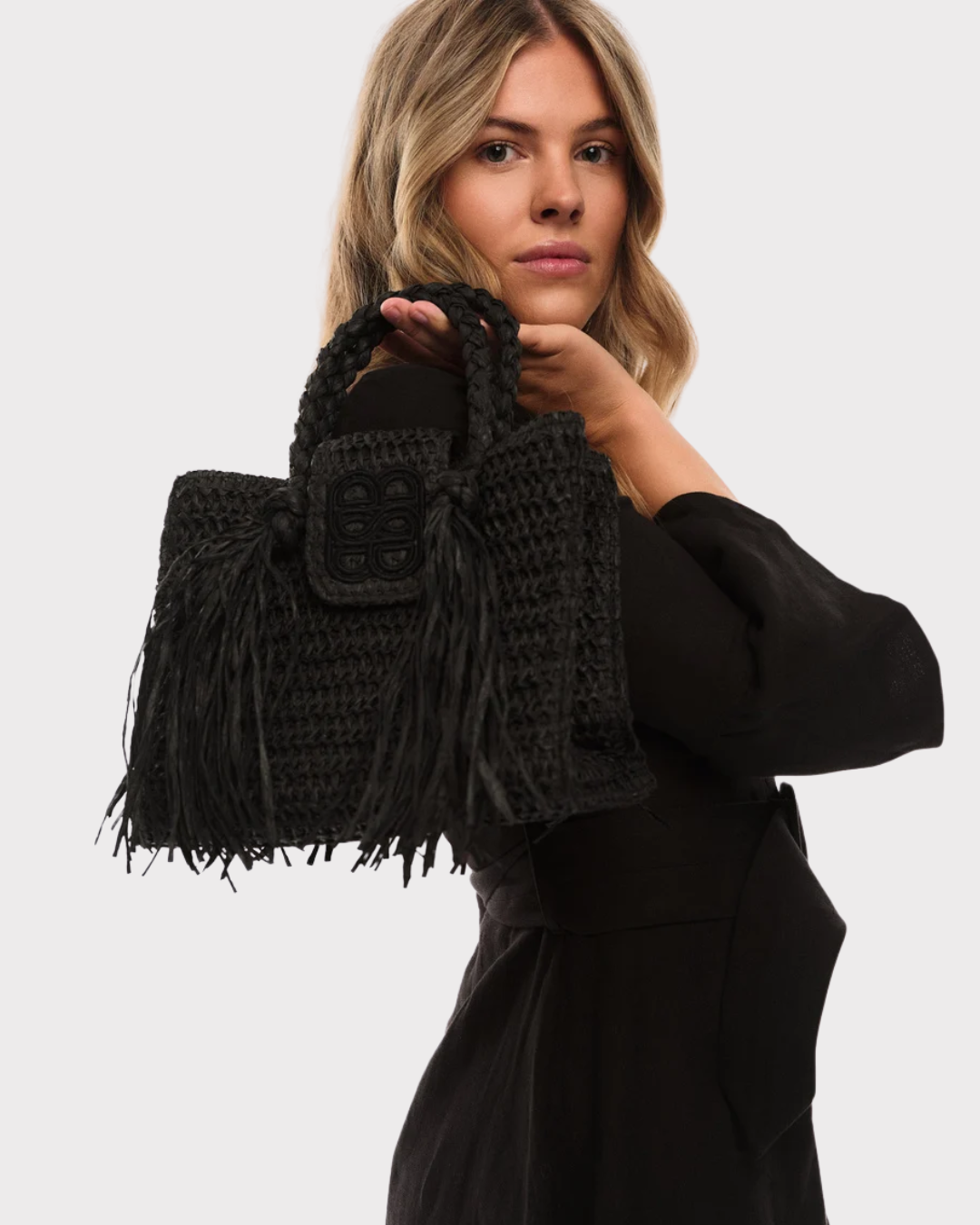 Sigrid Straw Bag-Veske-Ella&il-Aandahls