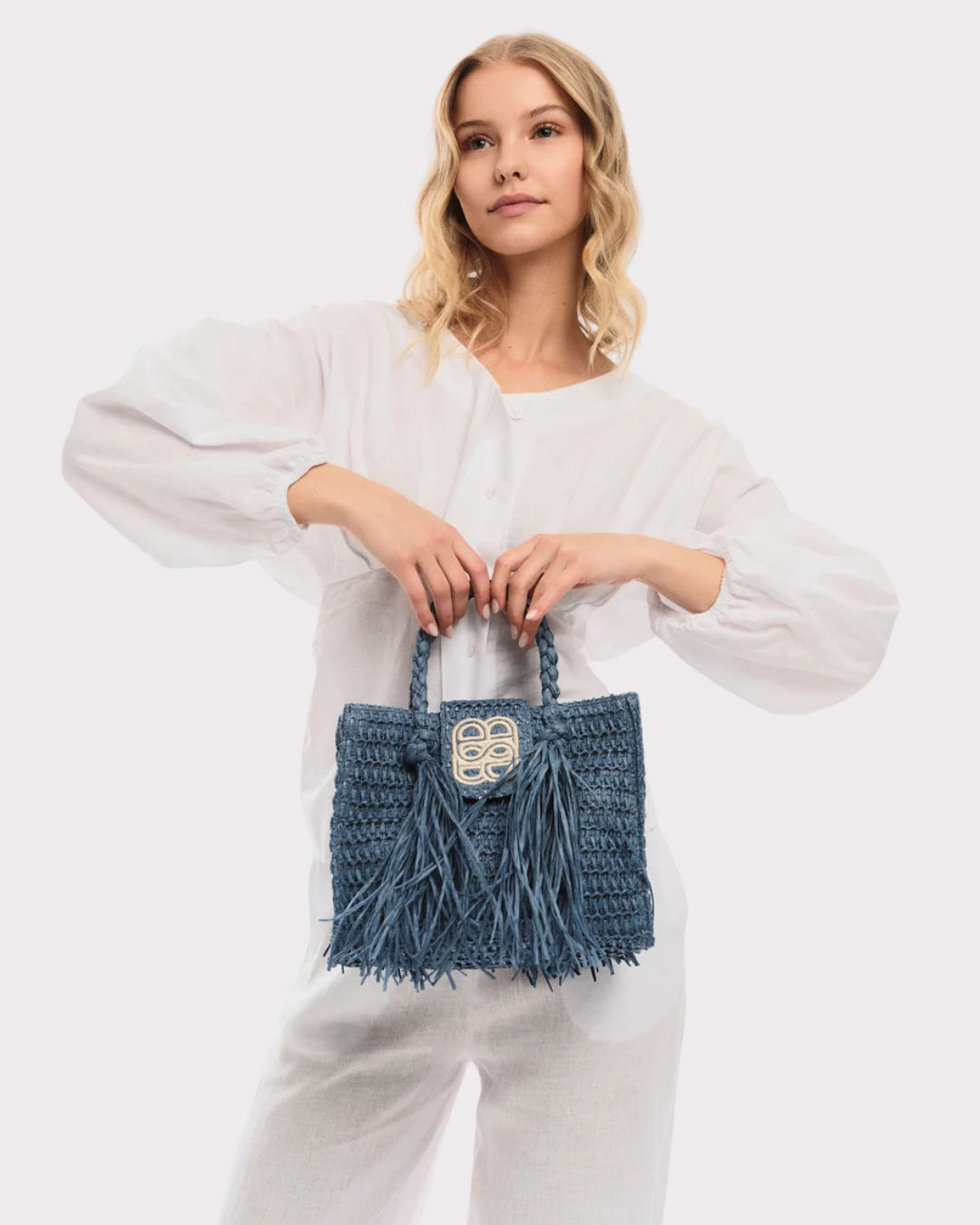 Sigrid Straw Bag-Veske-Ella&il-Aandahls