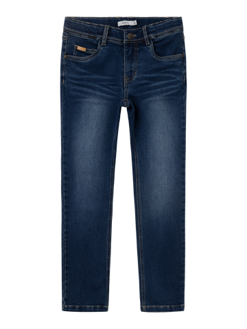 Silas slim fleece jeans-Jeans-Name it-Aandahls