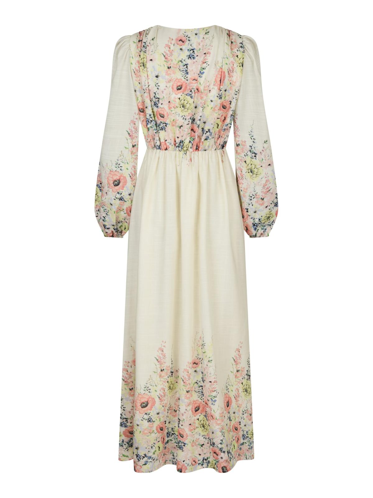 Silfi Flower Print Dress-Kjole-Neo Noir-Aandahls