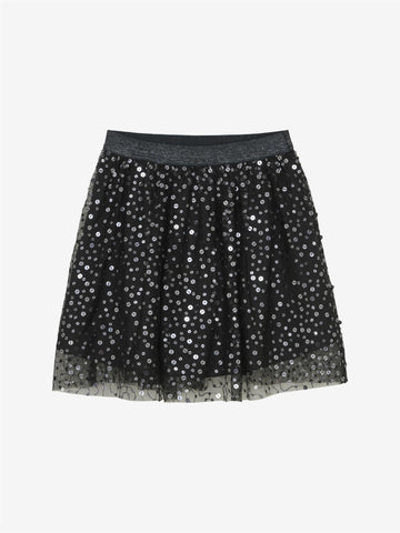 Skirt Sequins-Skjørt-Creamie-Aandahls