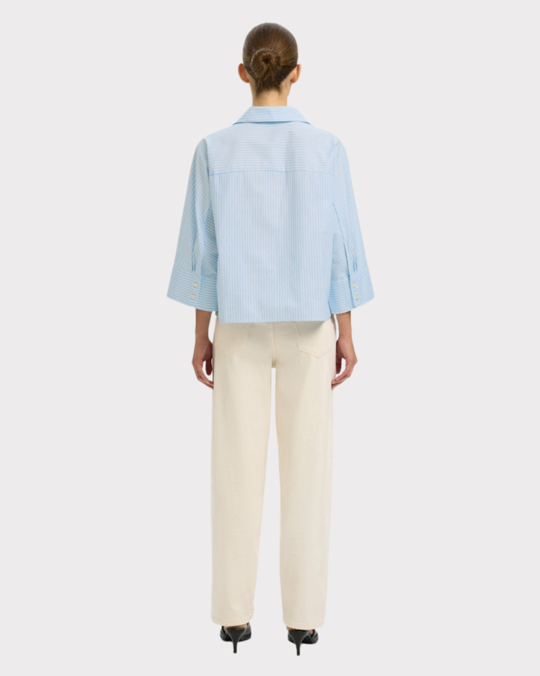 Slfester Oversize 3/4 Shirt B-Skjorte-Selected Femme-Aandahls