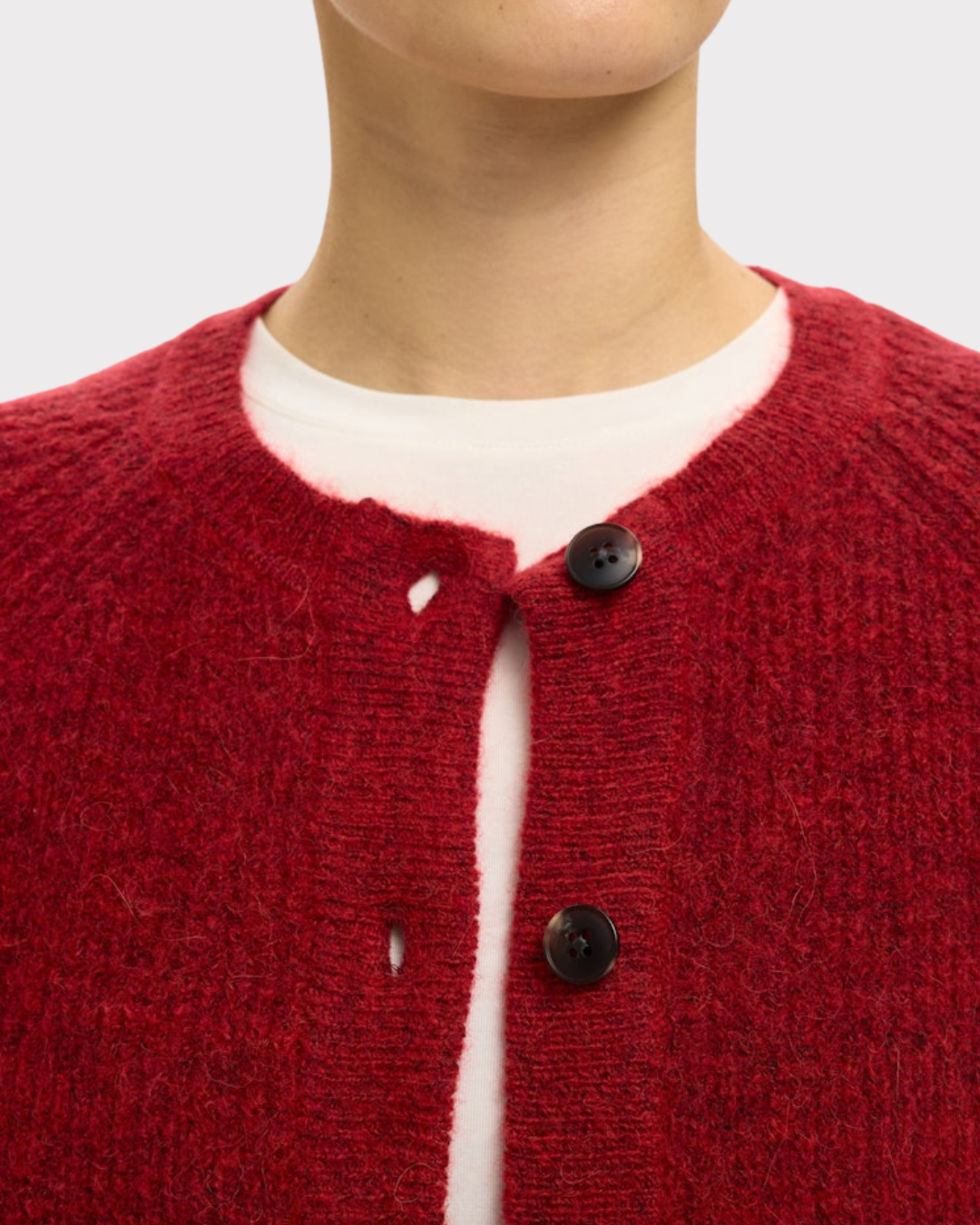 Slflulu Ls Knit Short Cardigan Noos-CARDIGAN-Selected Femme-Aandahls