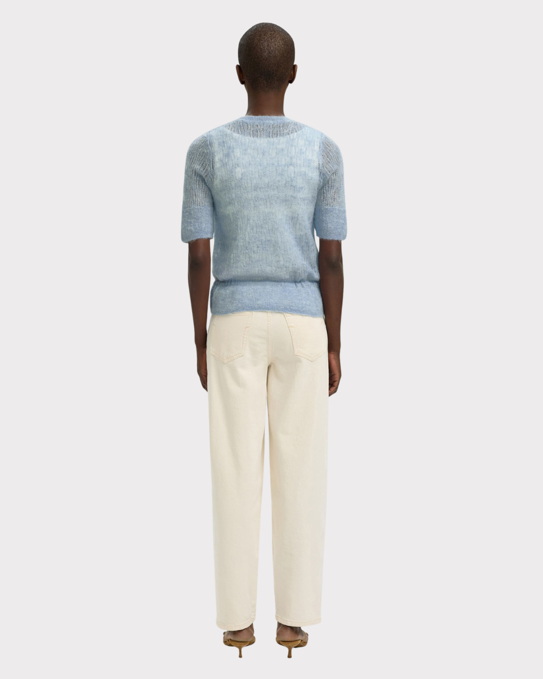 Slfmayer 2/4 Knit O-Neck-Genser-Selected Femme-Aandahls