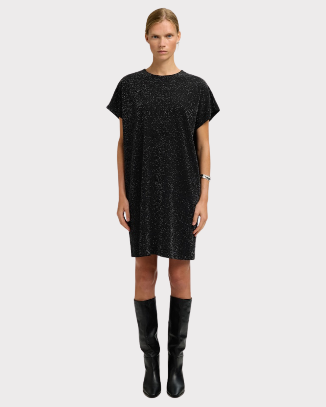 Slfoversized Sandra Ss Short Dress-Kjole-Selected Femme-Aandahls