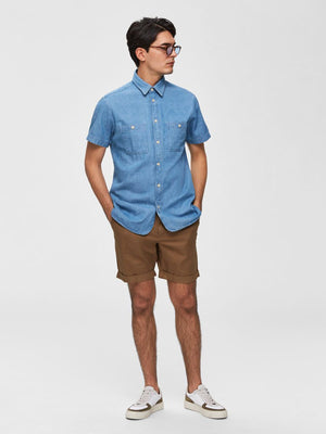 Slhstraight - Paris Shorts-Shorts-Selected Homme-Aandahls