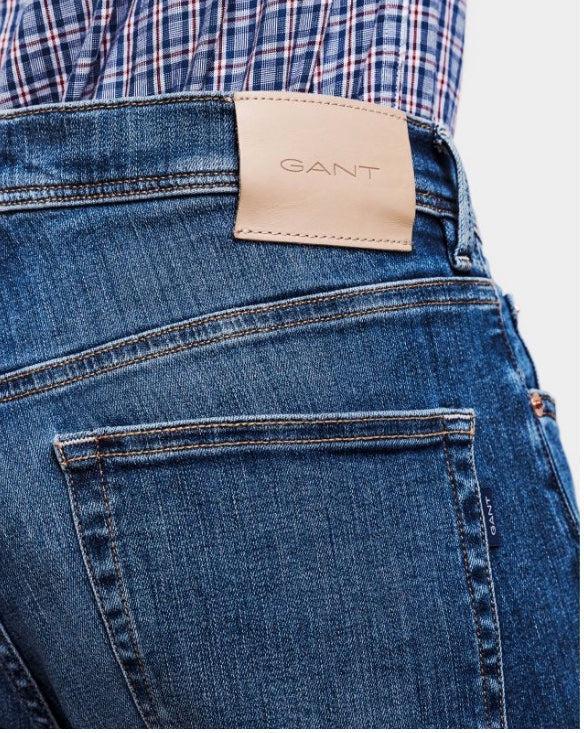 Slim Active- Recover Jeans-Jeans-Gant-Aandahls