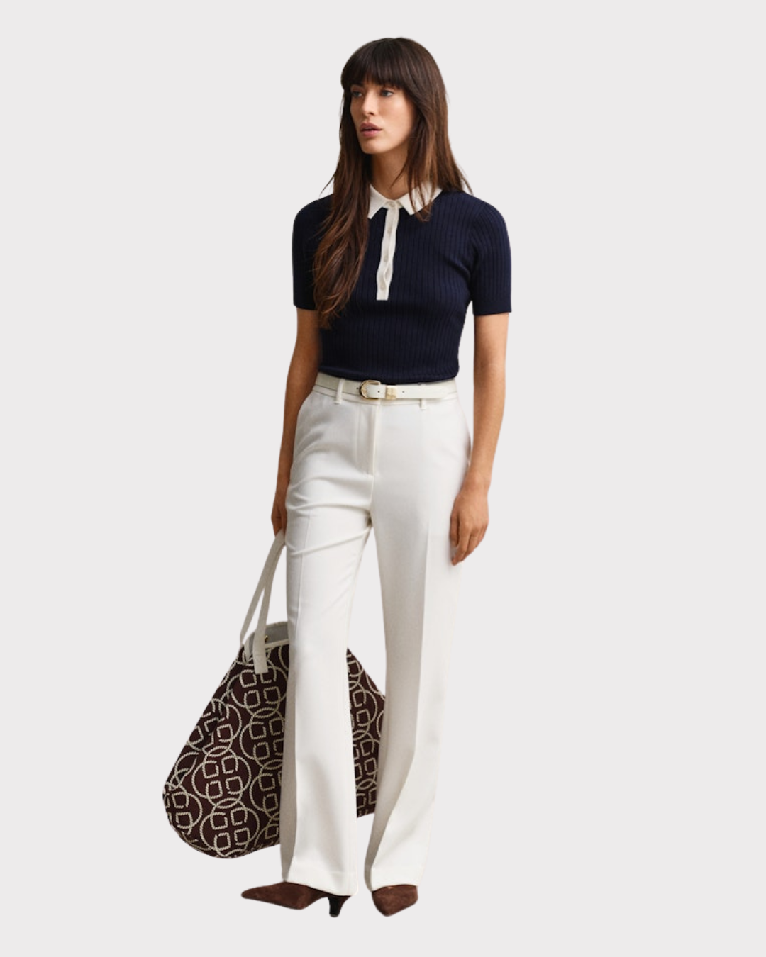 Slim Flare Slack-Bukse-Gant-Aandahls