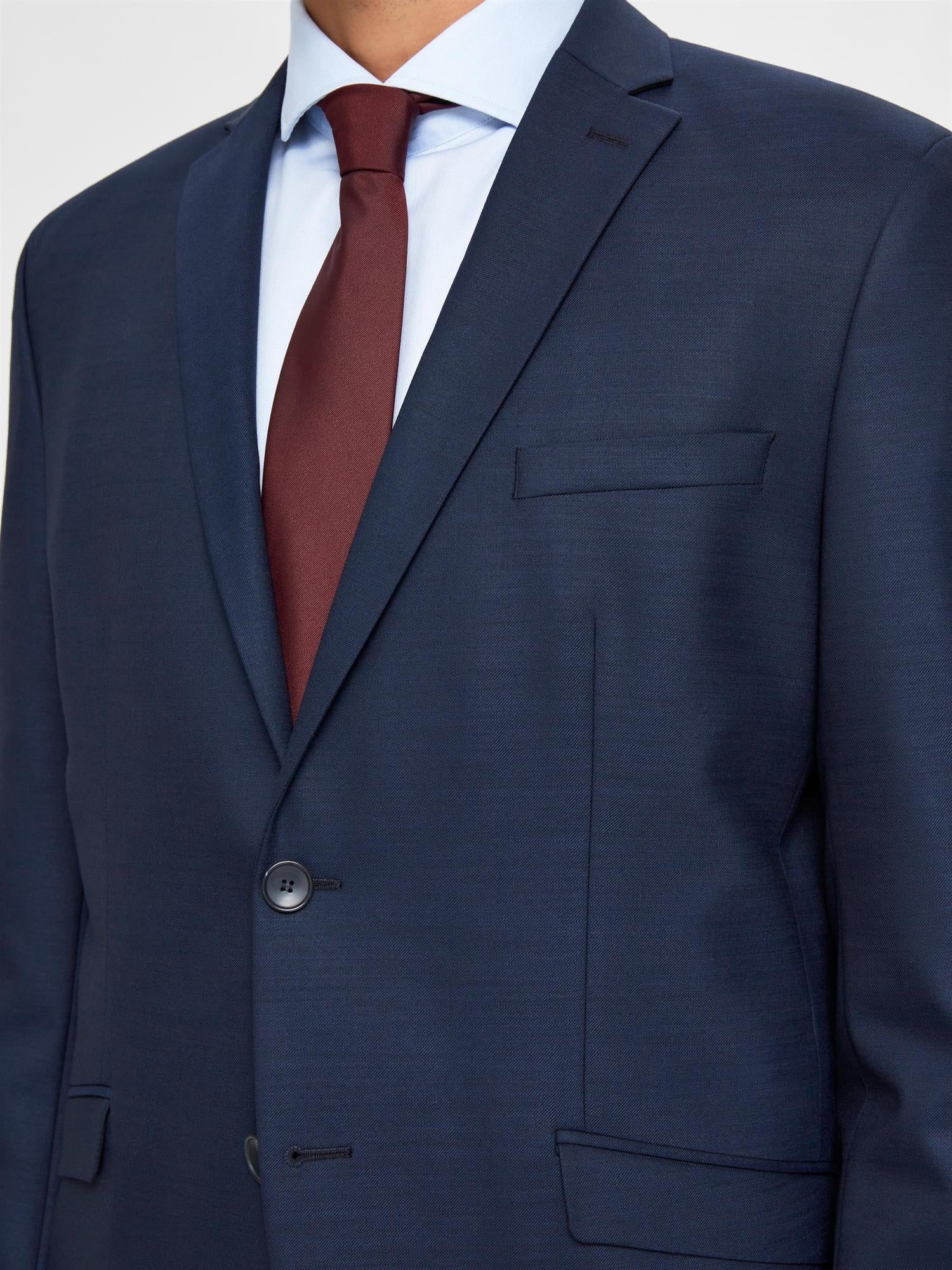 Slim Mylostate Flex DK BL-Dress-Selected Homme-Aandahls