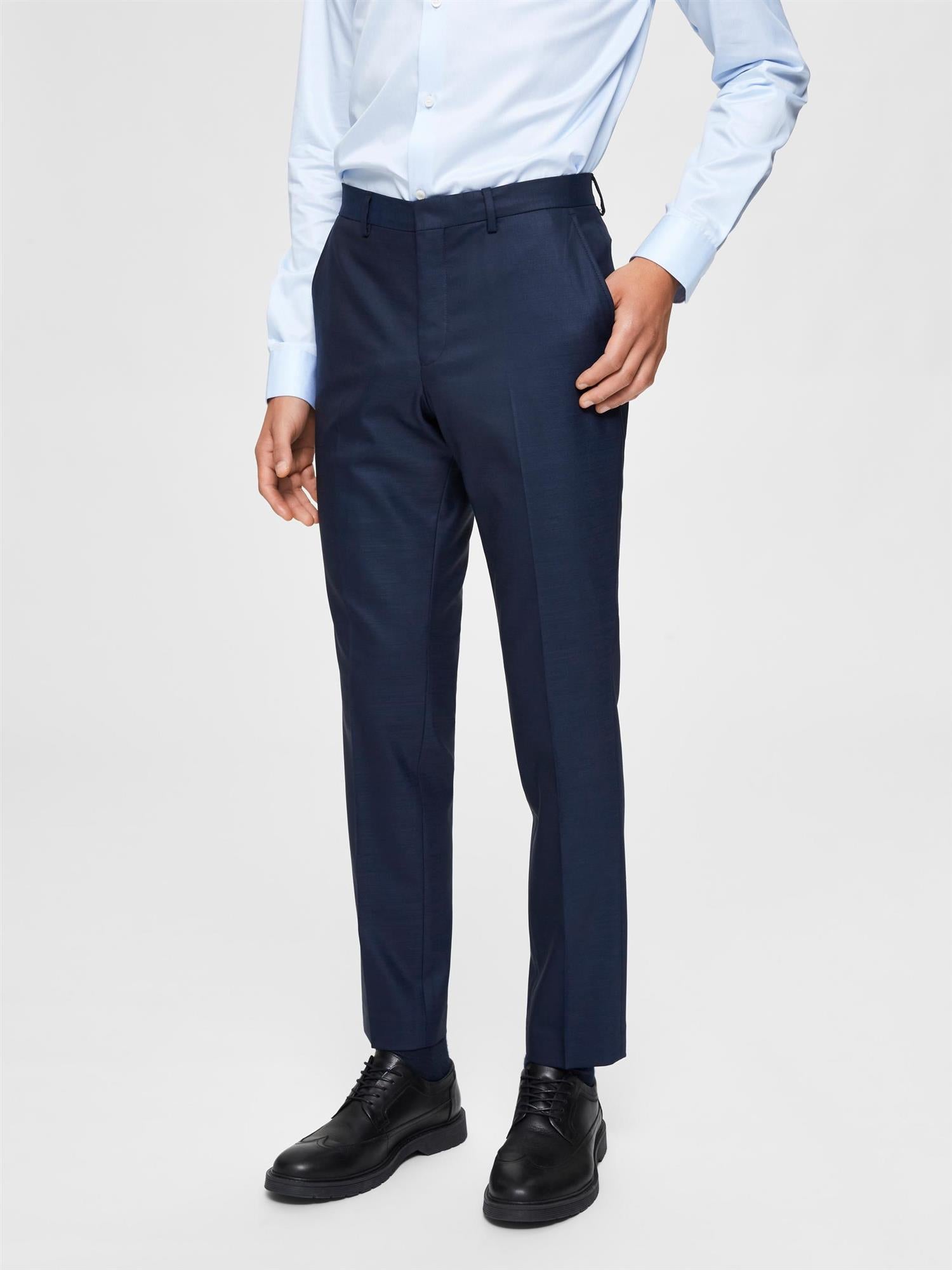 Slim-Mylostate blue flex-Dress-Selected Homme-Aandahls