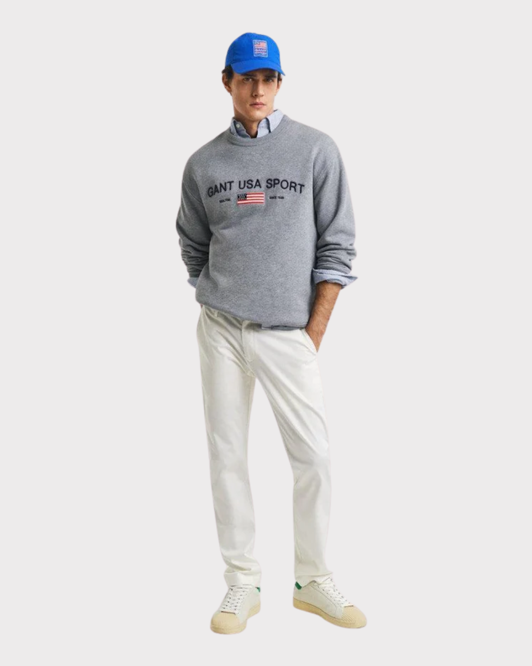 Slim Sports Chinos-Bukse-Gant-Aandahls