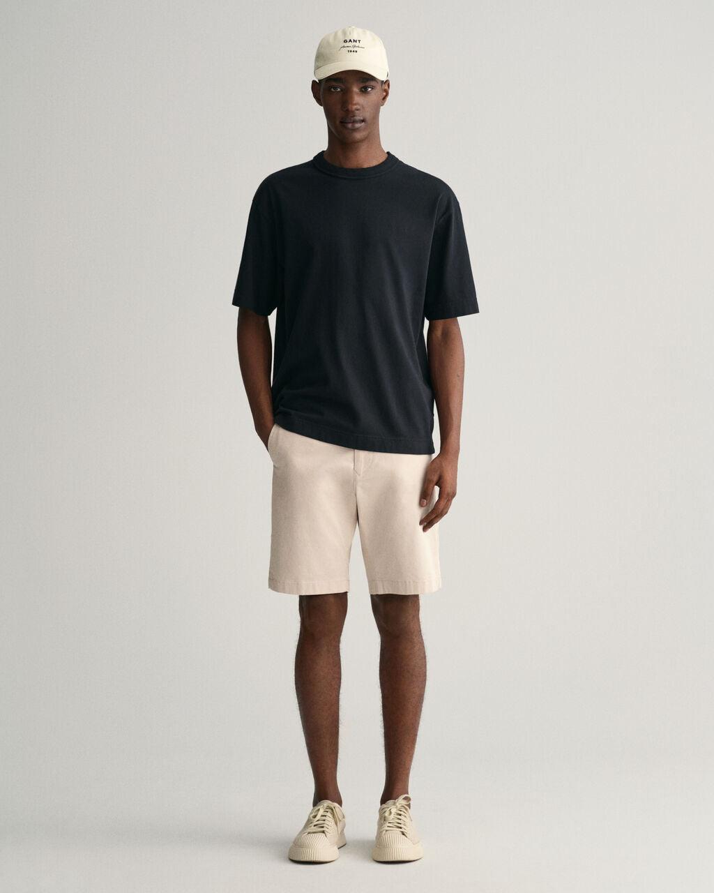 Slim Twill Shorts-Shorts-Gant-Aandahls