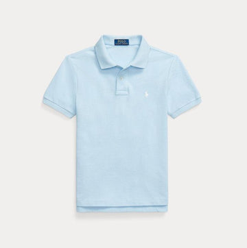 Slim fit cotton mesh polo shirt-T-shirt-Polo Ralph Lauren-Aandahls