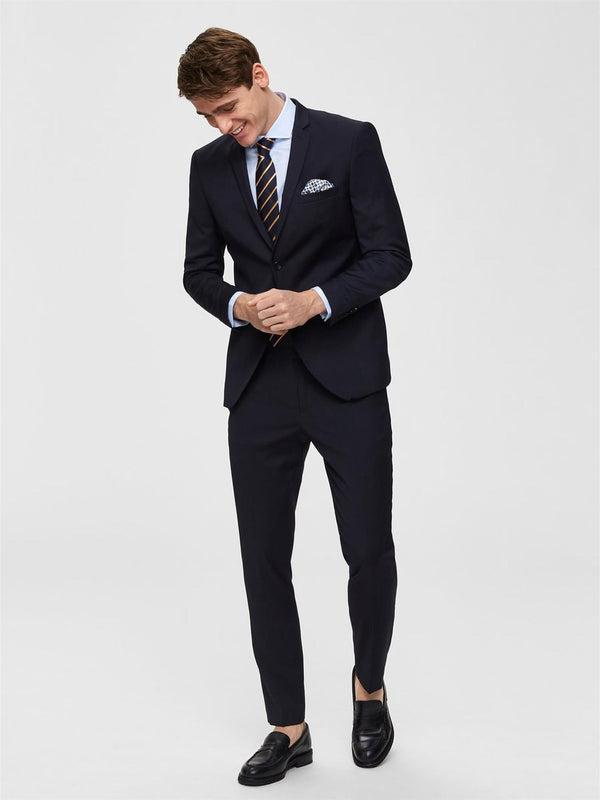 Slim mylobill bukse-Dress-Selected Homme-Aandahls